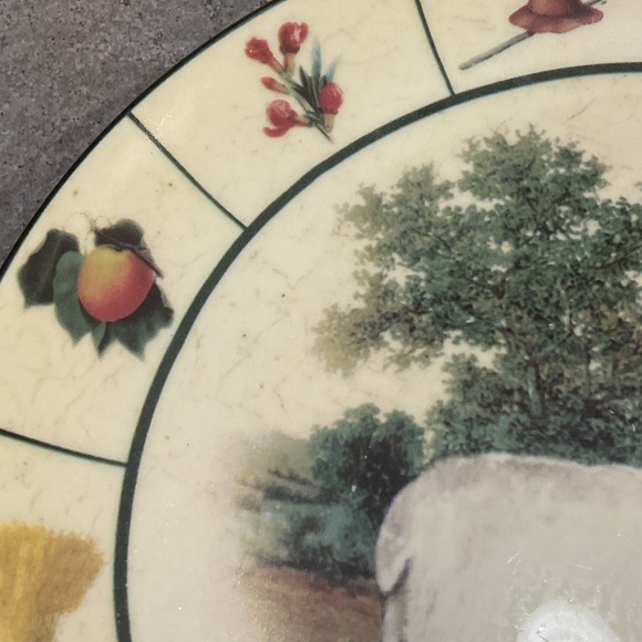 Rustic Sheep Design Dinner Plate - Picture 4 of 9